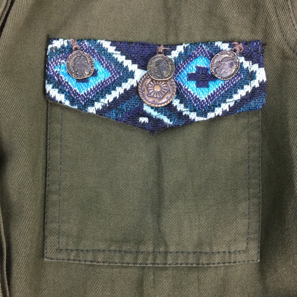 Beautiful Stories GR Fringe INKA UTIL Jacket, XS - Picture 5 of 7